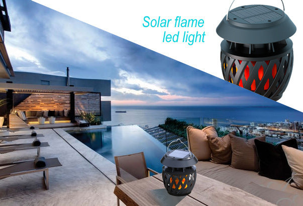 Courtyard Landscape Flame Lamp | Elegant Atmosphere Lamp

