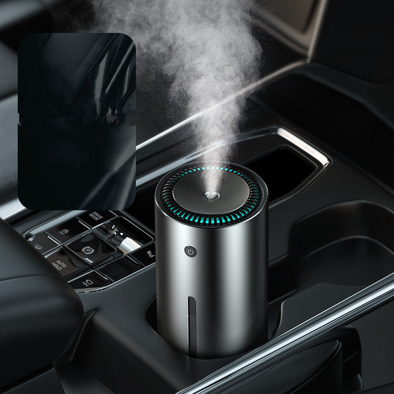 Compact Car Humidifier - 300ml/hr, USB Powered

