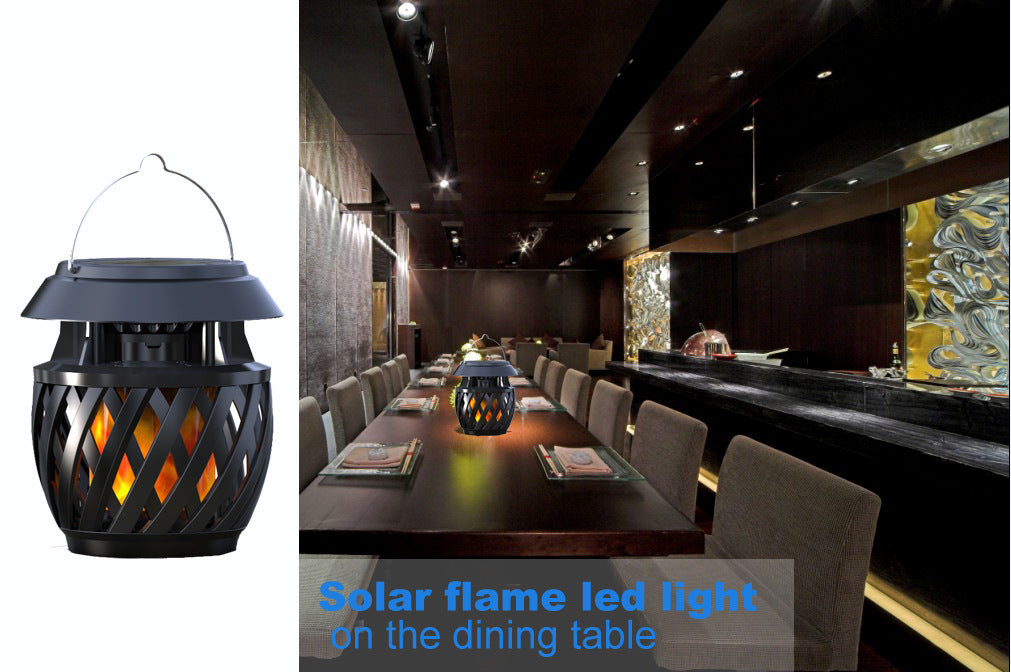 Courtyard Landscape Flame Lamp | Elegant Atmosphere Lamp

