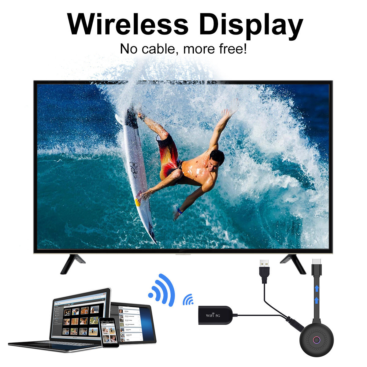 Wireless Screen Projector for Mobile Phones | HD HDMI

