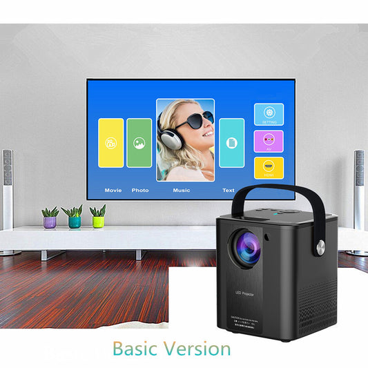 C500 Portable Mini Projector | 2000 Lumens, 1280x480P

