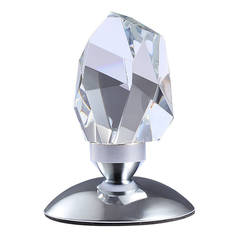 Elegant Crystal Table Lamp with Remote Control - Modern

