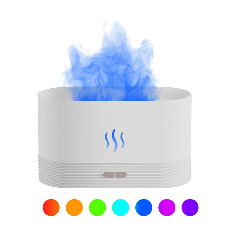 Aroma Diffuser with Flame Light & Auto-Off | Spa & Home Use

