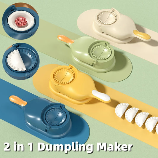 2-in-1 Dumpling Maker Tool | Easy & Fast Dumpling Press