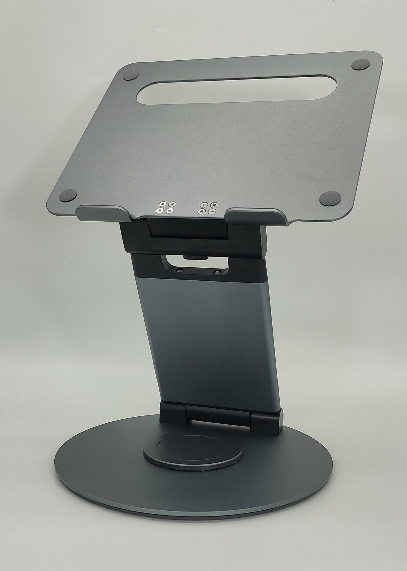 Notebook Bracket Laptop Bracket Aluminum Alloy Desktop Adjustable Base 360-degree Rotation