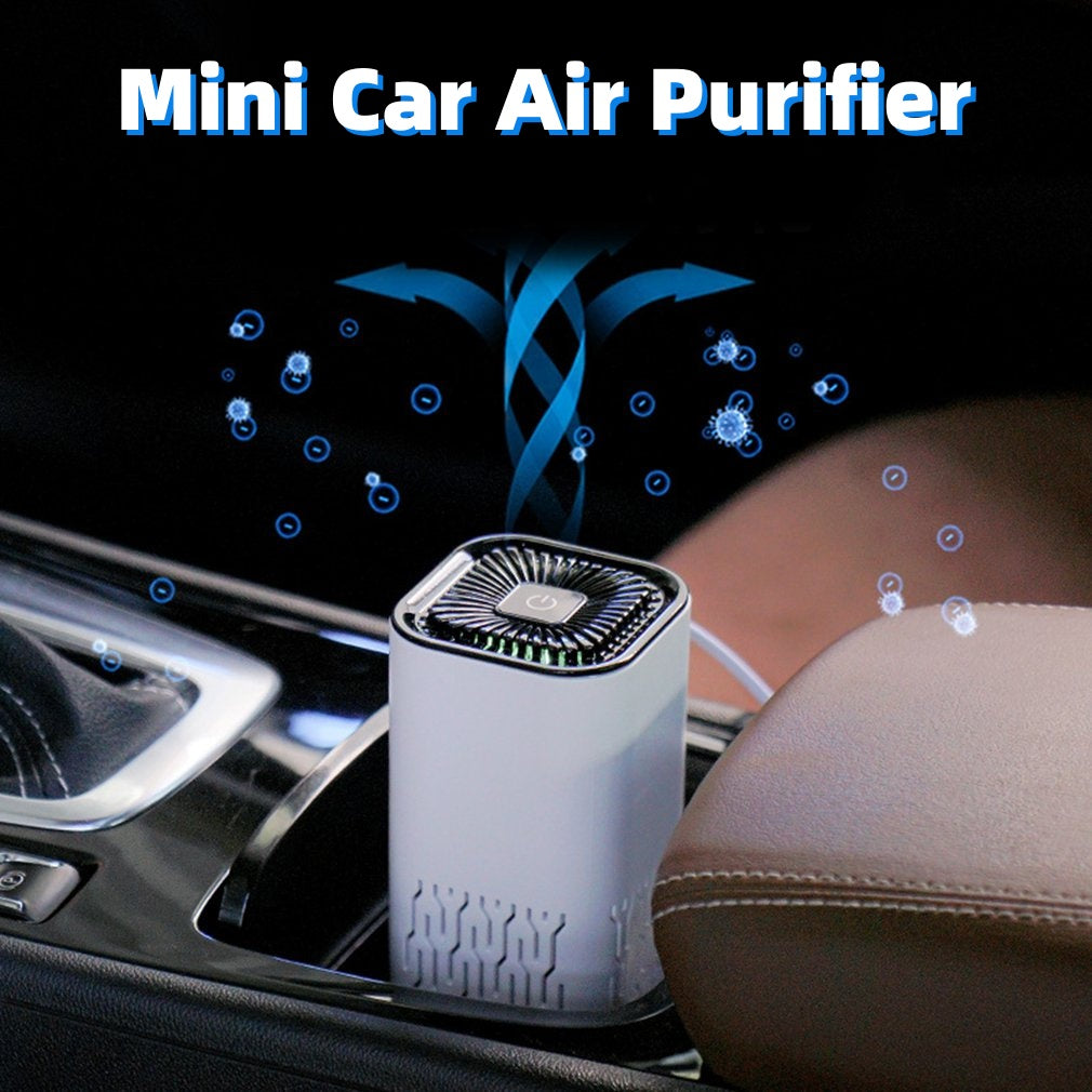 Portable Car Air Purifier with Negative Ion Generator

