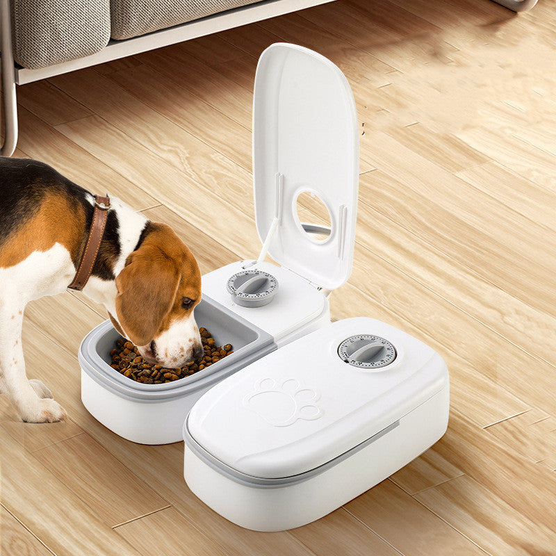 Automatic Pet Feeder & Water Dispenser - Smart and Stainless Steel